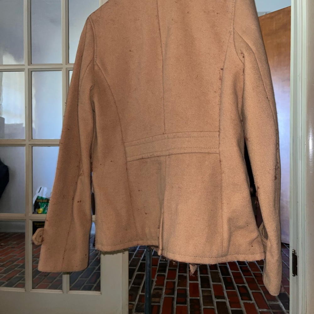 Wool blend pea coat